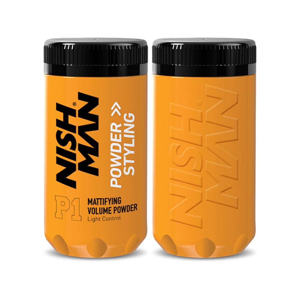 Nish Man Mattifying Hair Volumising Powder 20g