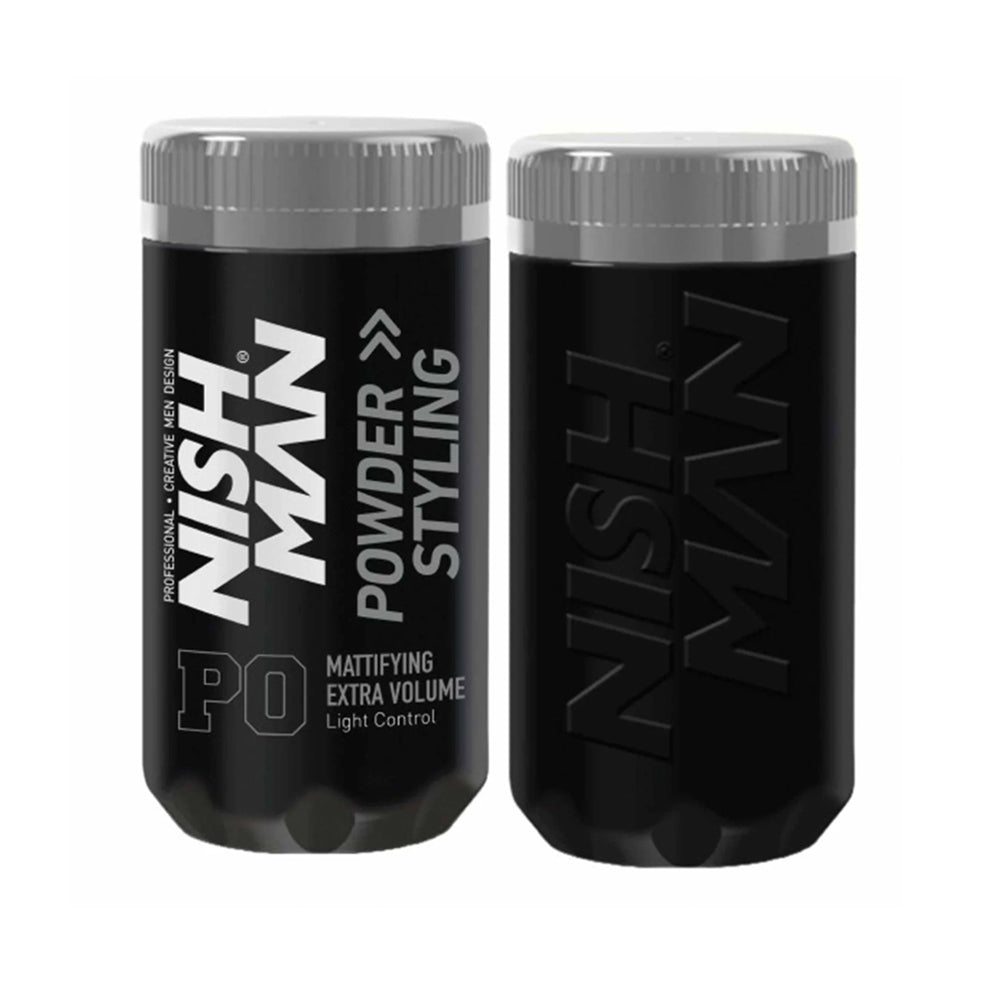 Nish Man Mattifying Hair Volumising Powder P0 (Light Hold) 20g