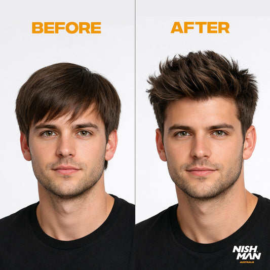 Nish Man Mattifying Hair Volumising Powder P5+ (Extra Hold) 20g