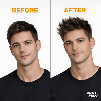 Nish Man Mattifying Hair Volumising Powder 20g